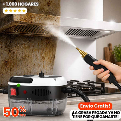 Limpiador Vapor Eléctrico PRESURIZADO
