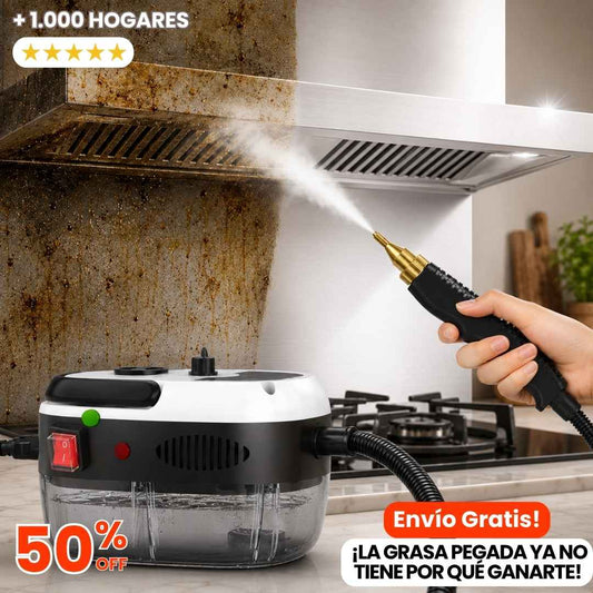 Limpiador Vapor Eléctrico PRESURIZADO