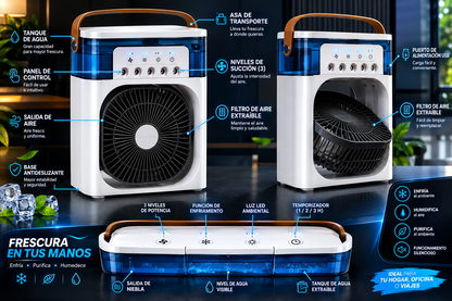 Aire Acondicionado Portátil 3 en 1 | ArcticFresh™ con más del 50 % de descuento