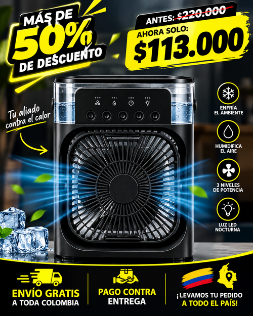 Aire Acondicionado Portátil 3 en 1 | ArcticFresh™ con más del 50 % de descuento